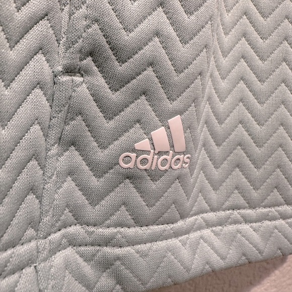 Adidas Women’s Textured Layer Full Zip Jacket - Picture 7 of 8